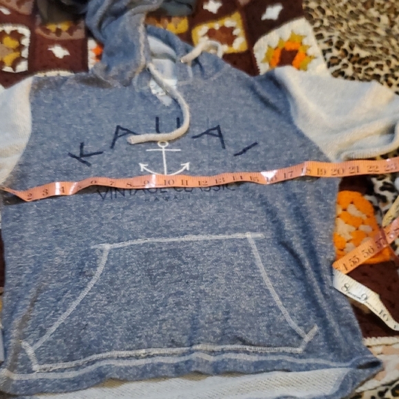 Blue Kauai Vintage Classic Hoodie - Picture 4 of 6